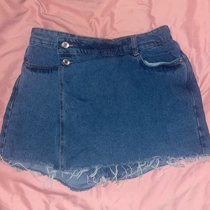 Zara Denim Skort